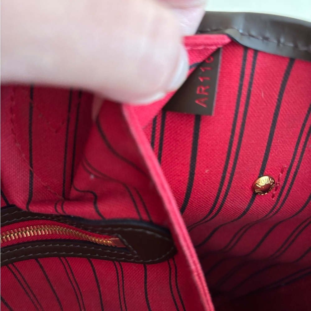 Authentic Louis Vuitton neverfull MM damier ebene - Picture 11 of 11